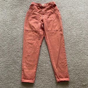 Big Bud Press Pencil Pants, Clay Red, Size Small